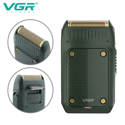 VGR V-353 Shaver Professional Razor Electric Shaving Machine Portable Beard Trimmer Rechargeable Razor Mini Shaver for Men V 353