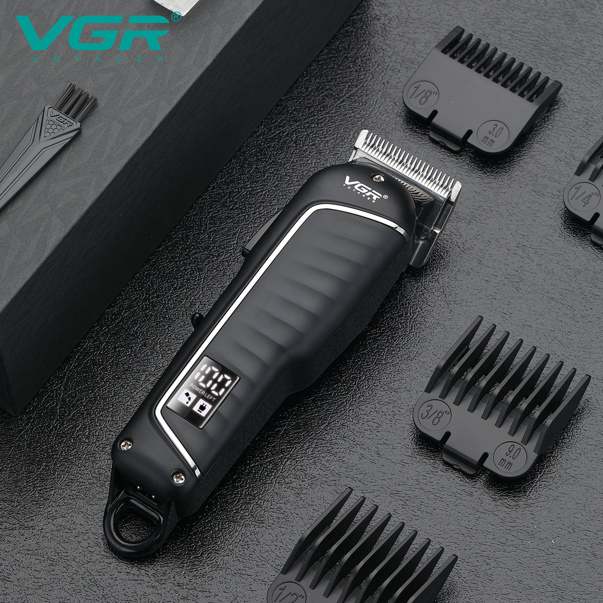 VGR V-683 Clipper Hair Clipper Professional Hair Cutting Machine Electric Hair Trimmer Haircut Machine Men's Barber Rechargeable