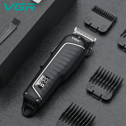 VGR V-683 Clipper Hair Clipper Professional Hair Cutting Machine Electric Hair Trimmer Haircut Machine Men's Barber Rechargeable