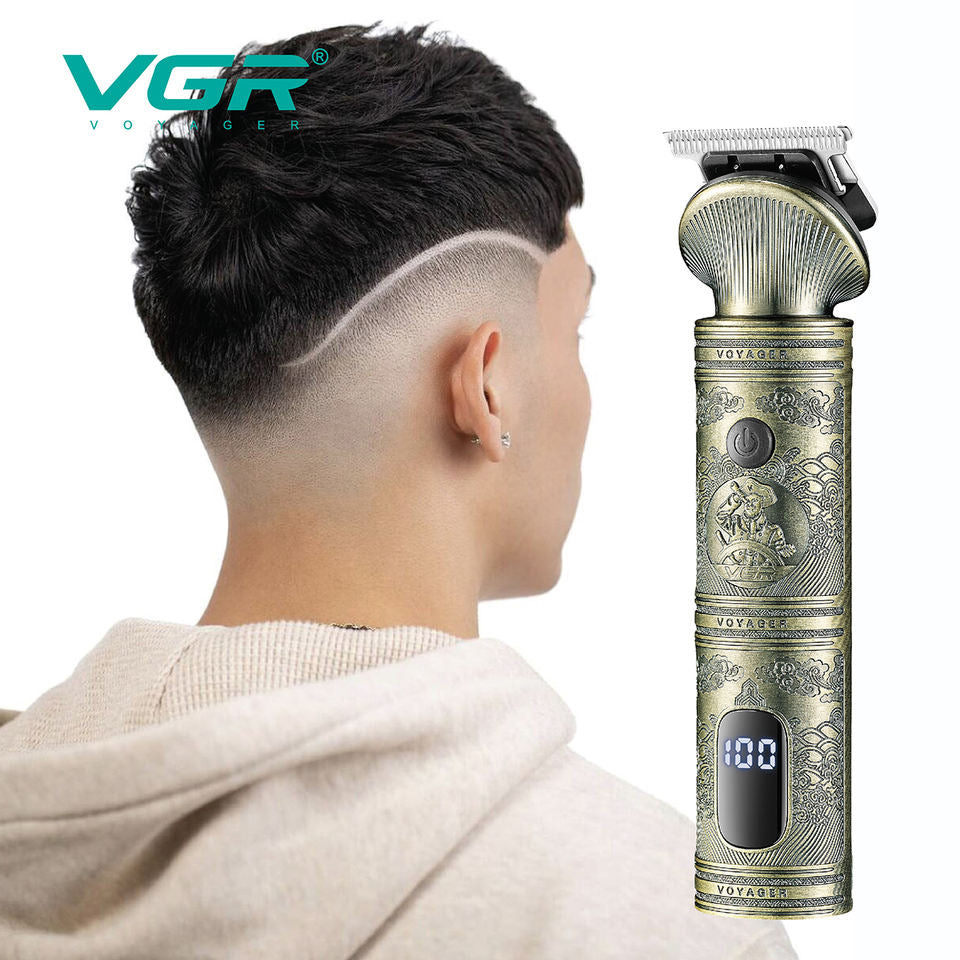 Original VGR V-962 Metal Professional Hair Beard Clipper For Men Grooming Rechargeable Hair Trimmer Electric Hair Cutting Machine