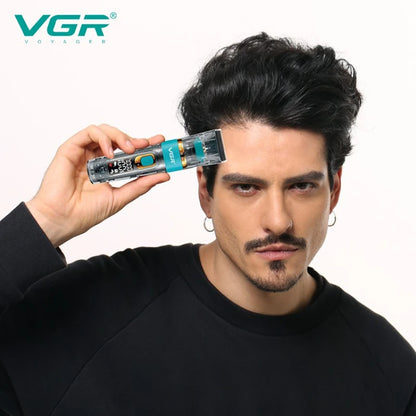 VGR  V-695 Hair Clipper Waterproof Hair Cutting Machine Cordless Hair Trimmer Portable Three-speed Adjustment Clipper for Men